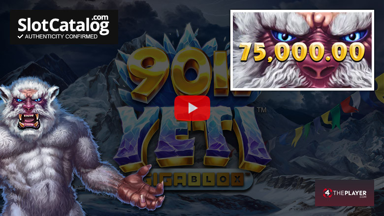 90k Yeti Gigablox κουλοχέρη Big Win Νοέμβριος 2021