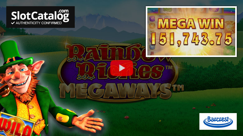 Κουλοχέρης Rainbow Riches Megaways Big Win Ιανουάριος 2022