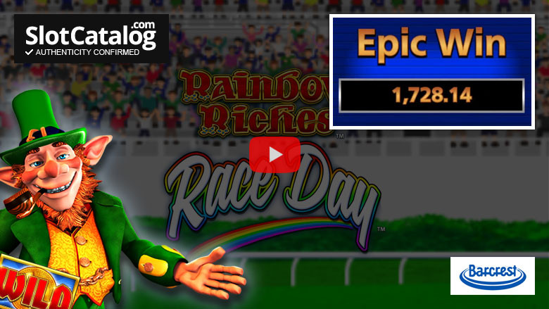 Rainbow Riches Race Day Big Win Φεβρουάριος 2021