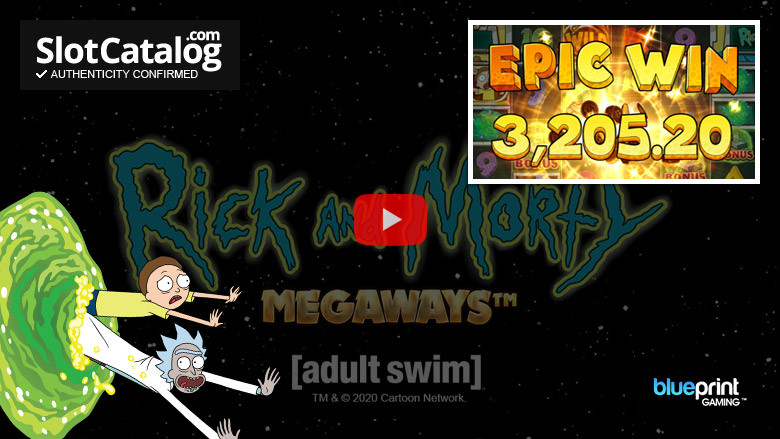 Κουλοχέρης Rick and Morty Megaways Big Win Φεβρουάριος 2022