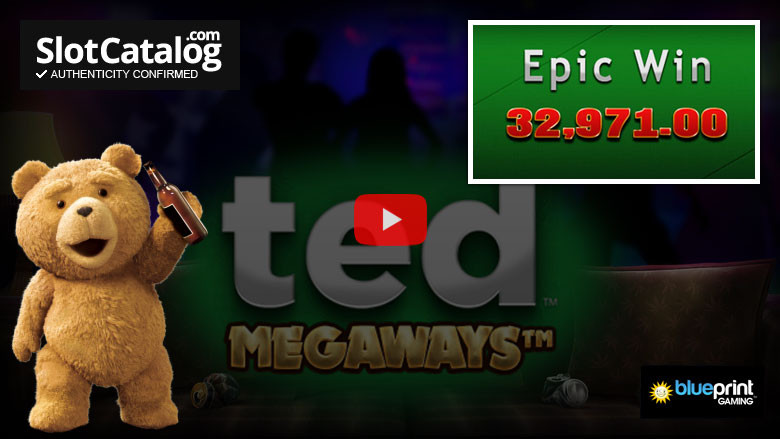 Κουλοχέρη Ted Megaways Big Win Ιανουάριος 2021