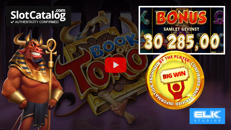 Κουλοχέρης Book of Toro Big Win Αύγουστος 2022
