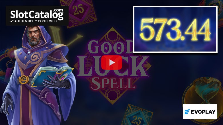 Μεγάλη νίκη στο κουλοχέρη Good Luck Spell Ιούνιος 2026