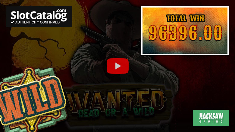 Wanted Dead or a Wild slot Big Win Απρίλιος 2022