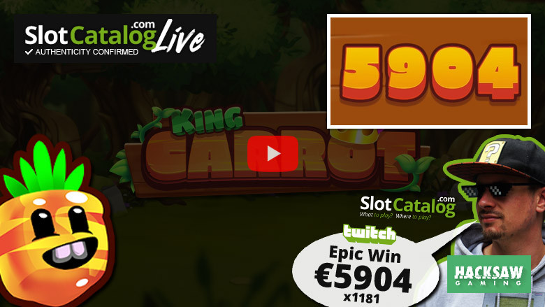 Κουλοχέρης King Carrot Big Win Δεκεμβρίου 2022