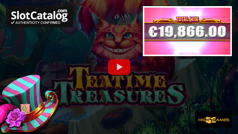 Κουλοχέρη Teatime Treasures Big Win Ιανουάριος 2021