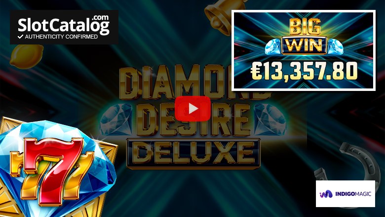Κουλοχέρης Diamond Desire Deluxe Big Win Νοέμβριος 2024
