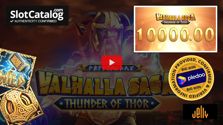 Κουλοχέρης Valhalla Saga Thunder of Thor Big Win Απρίλιος 2023