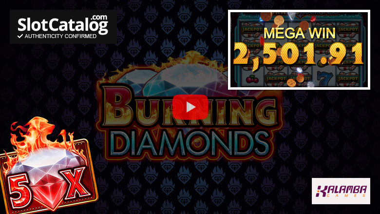 Κουλοχέρης Burning Diamonds Big Win Ιανουάριος 2021