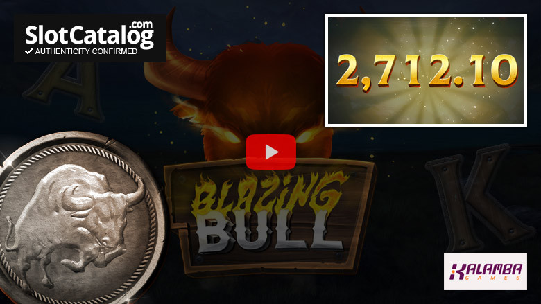 Κουλοχέρης Blazing Bull Big Win Φεβρουάριος 2022
