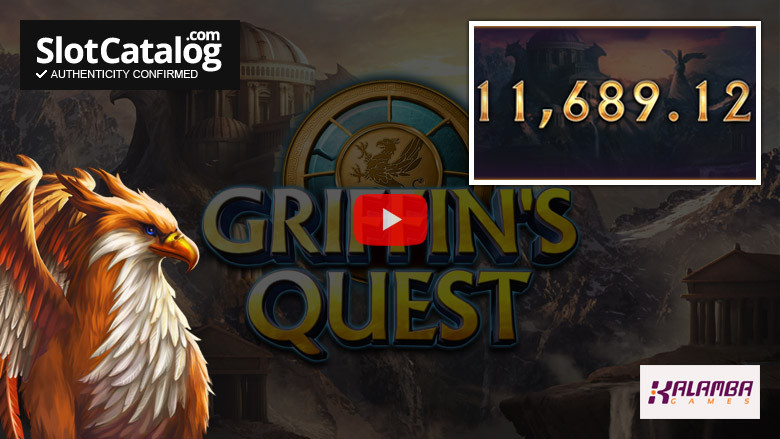 Κουλοχέρης Griffin's Quest Big Win Οκτώβριος 2021
