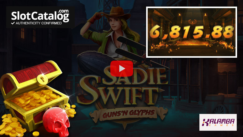 Sadie Swift: Guns 'n Glyphs slot Big Win Αύγουστος 2022
