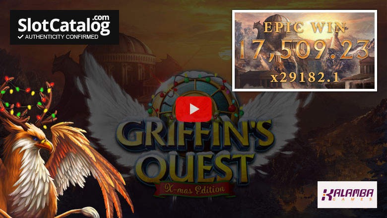 Griffins Quest X-Mas Edition Big Win Ιανουάριος 2021