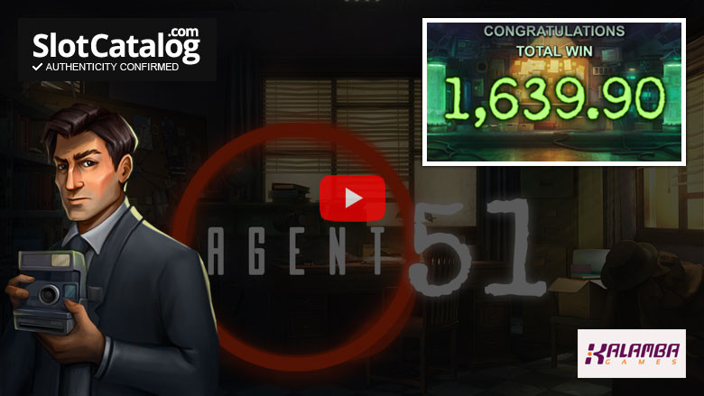 Κουλοχέρη Agent-51 Big Win Φεβρουάριος 2021