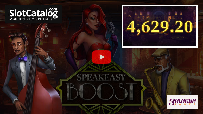 Κουλοχέρης Speakeasy Boost Big Win Αύγουστος 2021