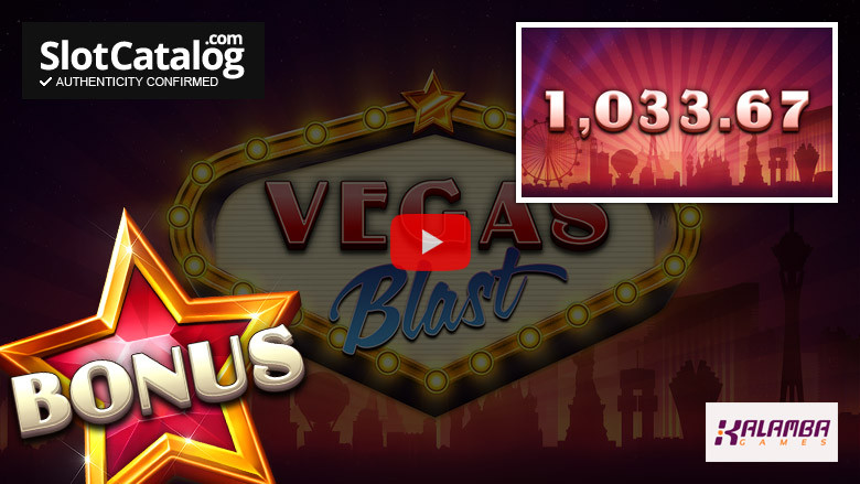 Κουλοχέρης Vegas Blast Big Win Απρίλιος 2022