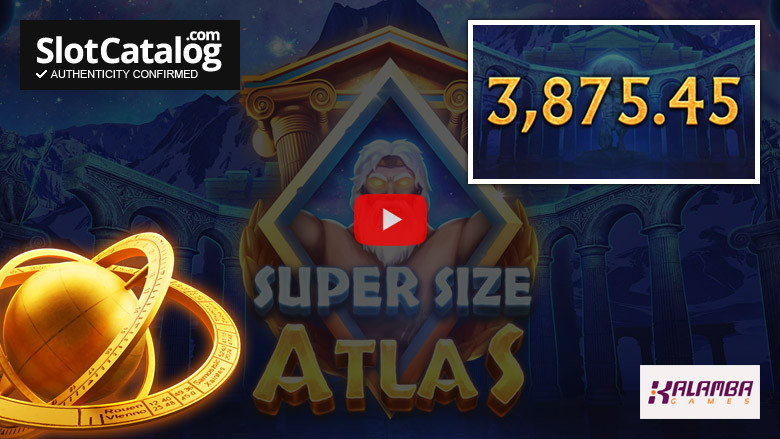 Super Size Atlas κουλοχέρη Big Win Μάρτιος 2022
