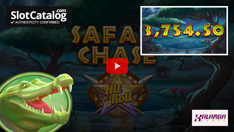 Κουλοχέρης Safari Chase Hit 'n' Roll Big Win Αύγουστος 2022