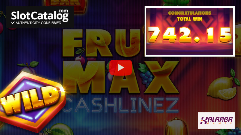 Φρουτάκι Max Cashlinez Big Win Ιούλιος 2023