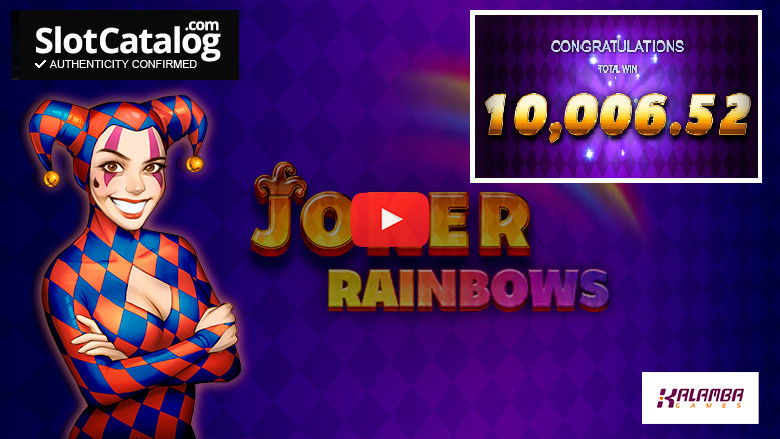 Κουλοχέρης Joker Rainbows Big Win Απρίλιος 2023