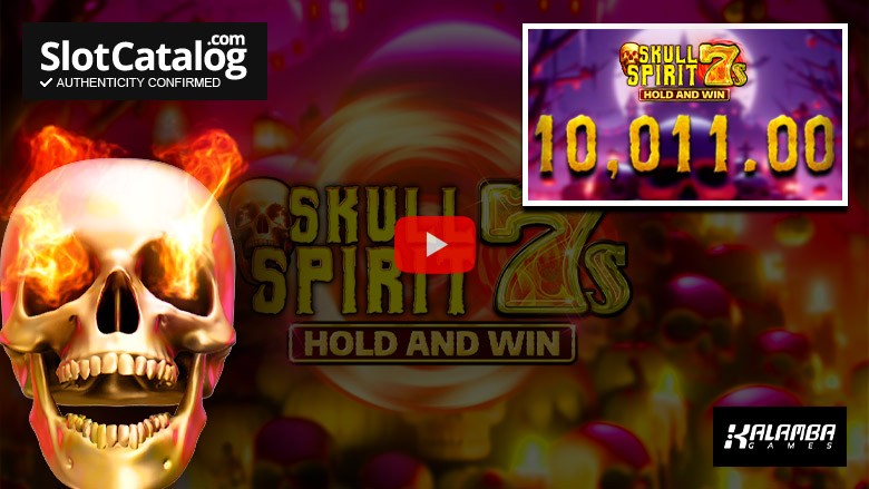 Skull Spirit 7s Hold and Win slot Big Win Οκτωβρίου 2024