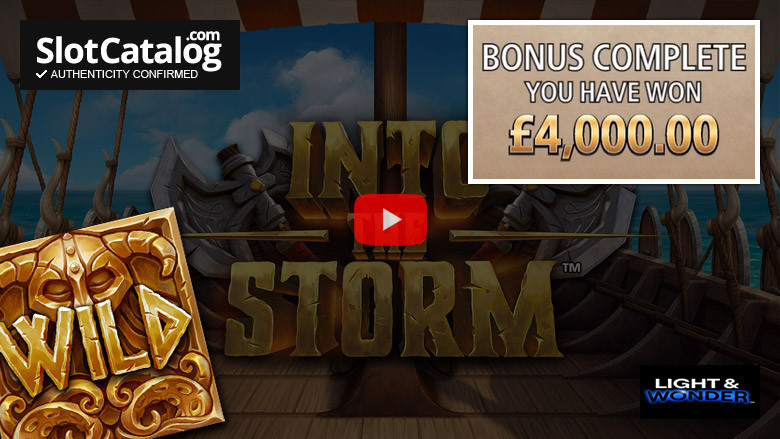 Into the Storm slot Big Win Μάιος 2022