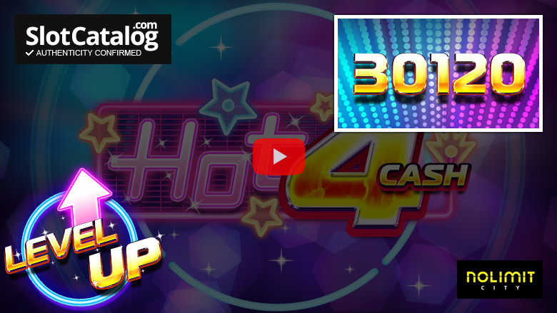 Hot 4 Cash slot Big Win Νοέμβριος 2021