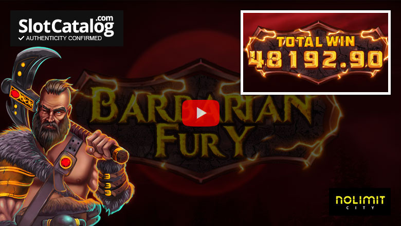 Barbarian Fury κουλοχέρη Big Win Ιουλίου 2021