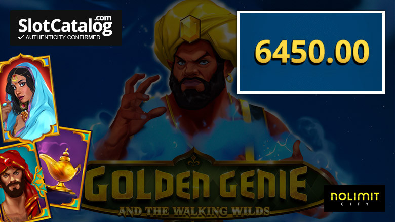 Κουλοχέρη Golden Genie Big Win Ιούνιος 2021