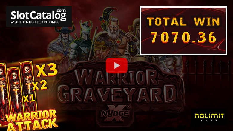 Κουλοχέρης Warrior Graveyard Big Win Αύγουστος 2021