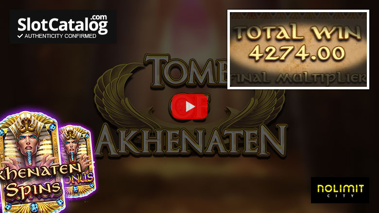 Tomb of Akhenaten κουλοχέρη Big Win Δεκέμβριος 2020