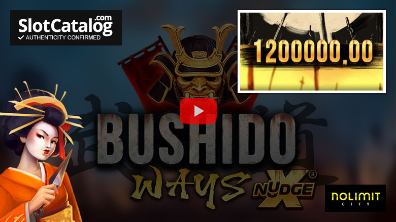 Bushido Ways xNudge κουλοχέρη Big Win 2021 Μαΐου
