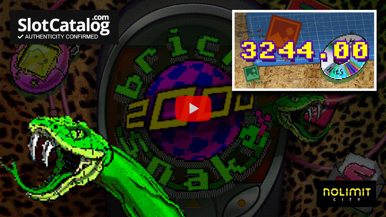 Φρουτάκι Brick Snake 2000 Big Win Μάιος 2024