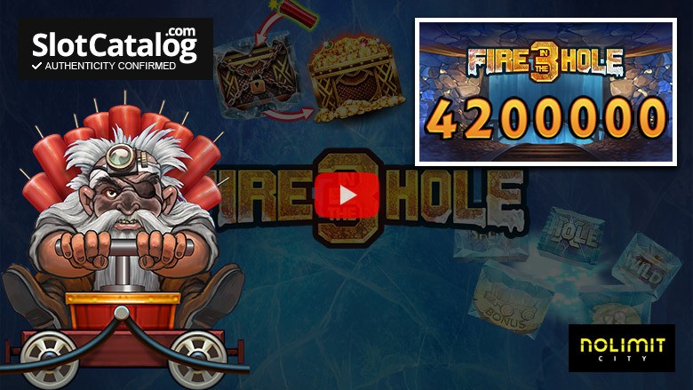 Fire in the Hole 3 slot Big Win Μάρτιος 2026