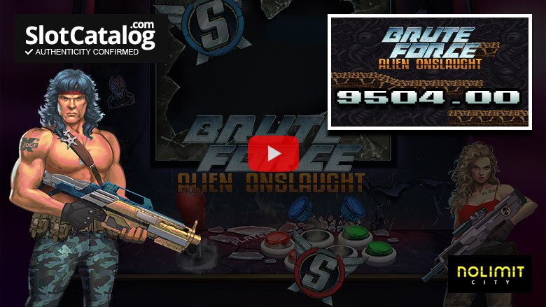 Κουλοχέρης Brute Force Alien Onslaught Big Win Οκτώβριος 2025