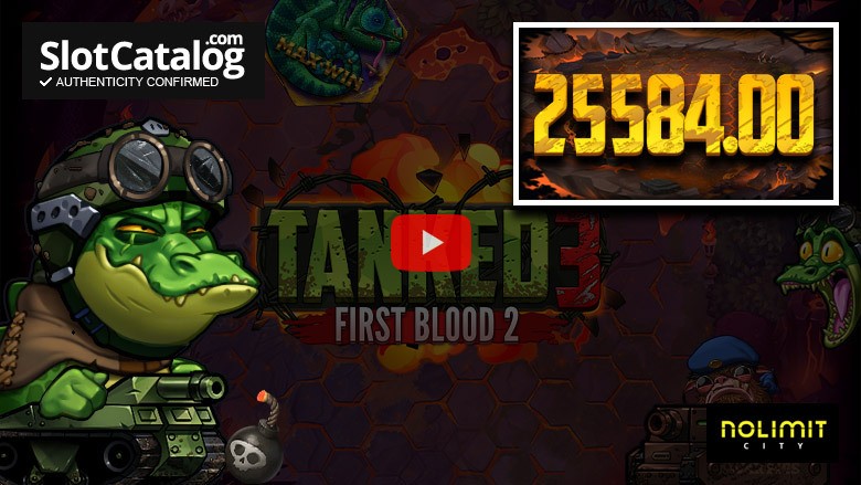 Tanked 3 First Blood 2 slot Big Win Ιούνιος 2026