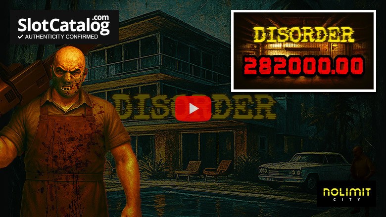Κουλοχέρης Disorder Big Win Δεκέμβριος 2025