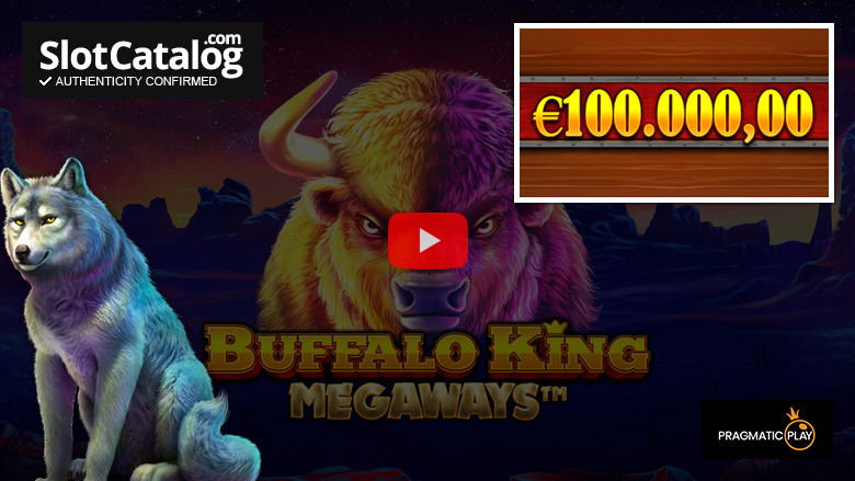 Κουλοχέρης Buffalo King Megaways Big Win Ιούνιος 2022