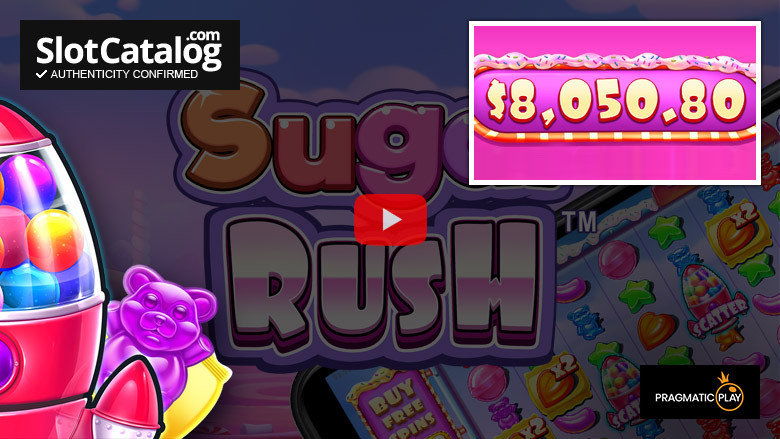 Κουλοχέρη Sugar Rush Big Win Ιούνιος 2022