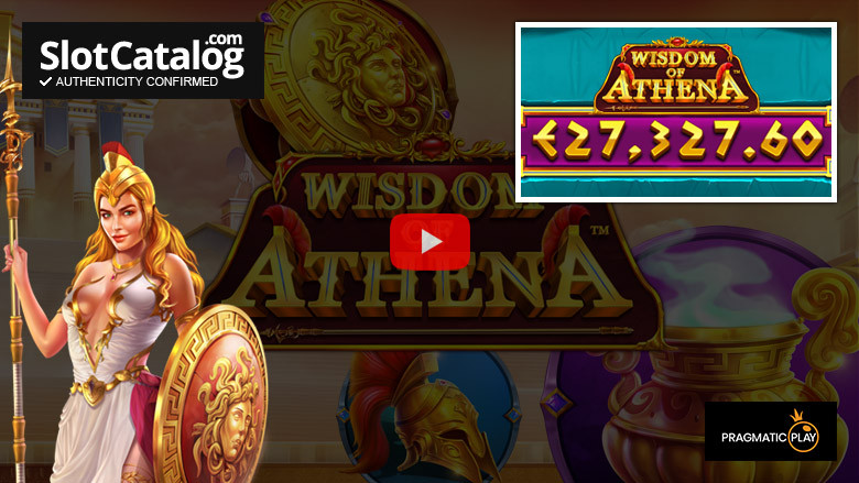 Κουλοχέρης Wisdom of Athena Big Win Ιούλιος 2023
