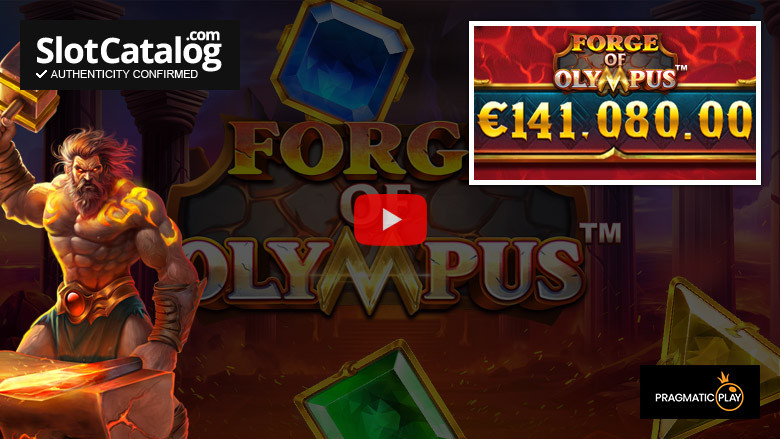 Κουλοχέρης Forge of Olympus Big Win Αύγουστος 2023