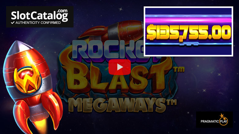 Κουλοχέρης Rocket Blast Megaways Big Win Αύγουστος 2023