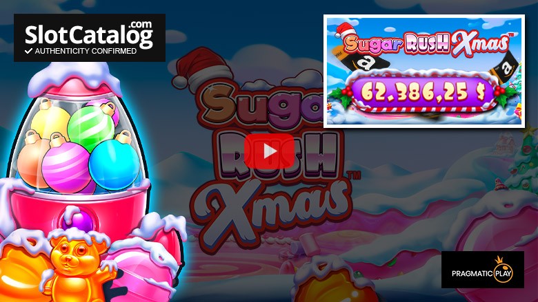 Sugar Rush Xmas κουλοχέρη Big Win Ιανουάριος 2025