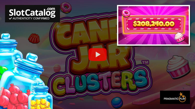 Κουλοχέρης Candy Jar Clusters Big Win Δεκέμβριος 2023