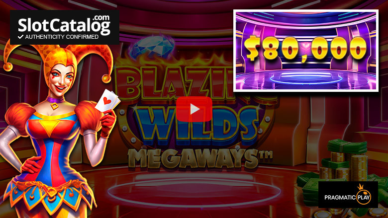 Κουλοχέρης Blazing Wilds Megaways Big Win Απρίλιος 2024