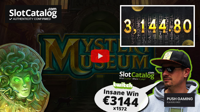 Κουλοχέρης Mystery Museum Big Win Νοέμβριος 2022