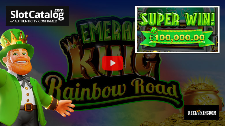 Κουλοχέρης Emerald King Rainbow Road Big Win Νοέμβριος 2021
