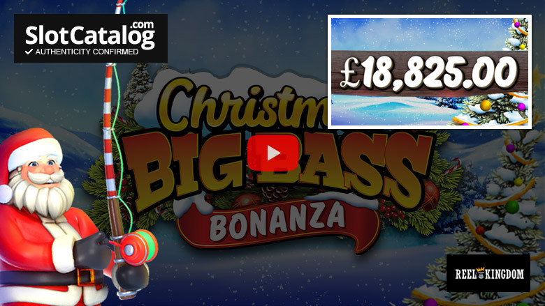Christmas Big Bass Bonanza κουλοχέρη Big Win Δεκέμβριος 2021
