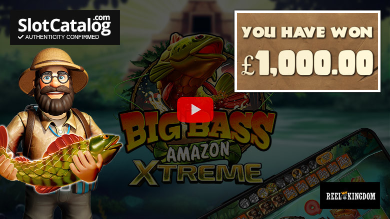 Κουλοχέρης Big Bass Amazon Xtreme Big Win Ιούνιος 2023
