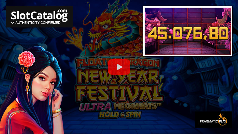 Κουλοχέρης Floating Dragon New Year Festival Big Win Ιανουάριος 2024